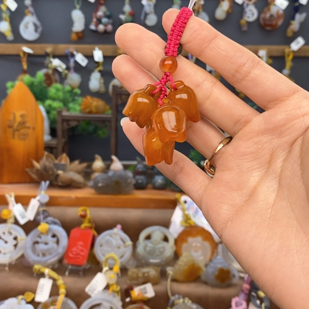 玛瑙/玉髓车挂未镶嵌666666666