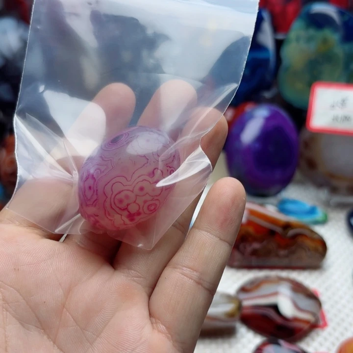 华***风玛瑙/玉髓吊坠未镶嵌