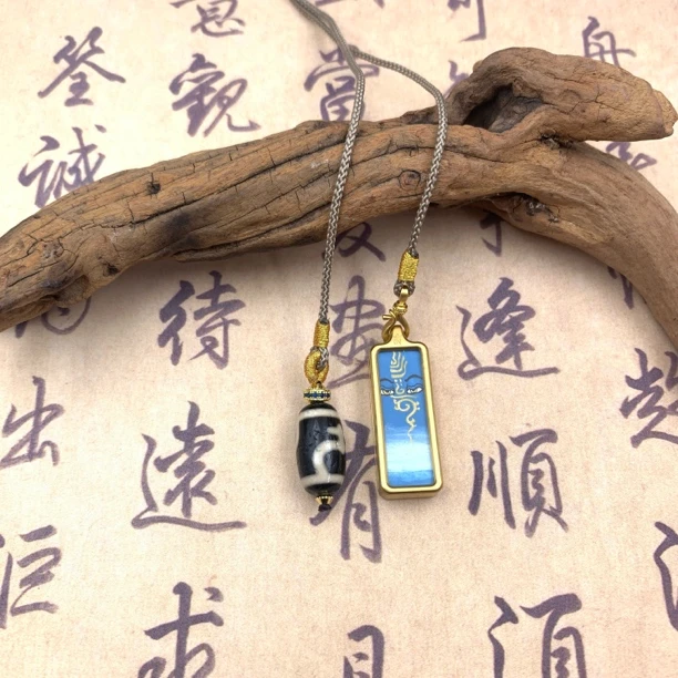 药师唐卡吊坠-多样性发一-250714002