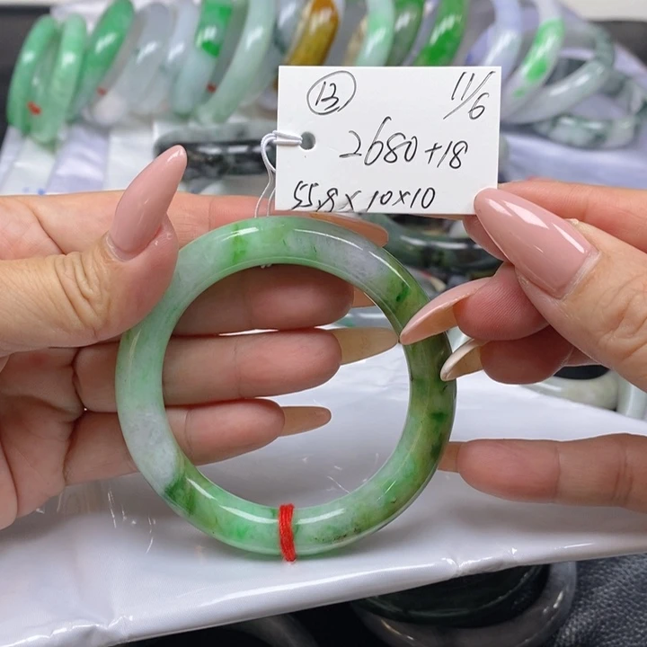 未镶嵌手镯翡翠天然A货翡翠