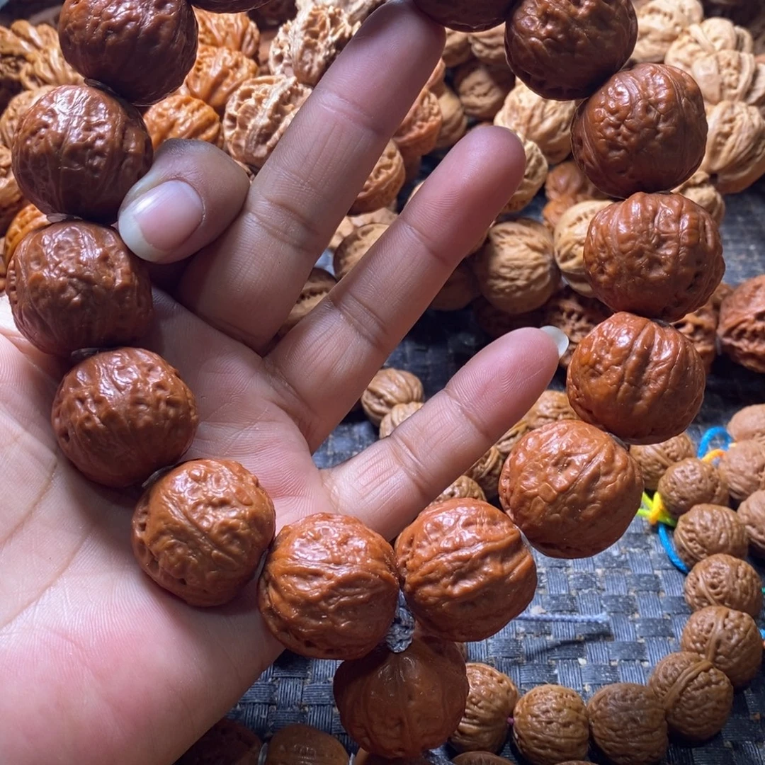 a***f文玩核桃吊坠光头