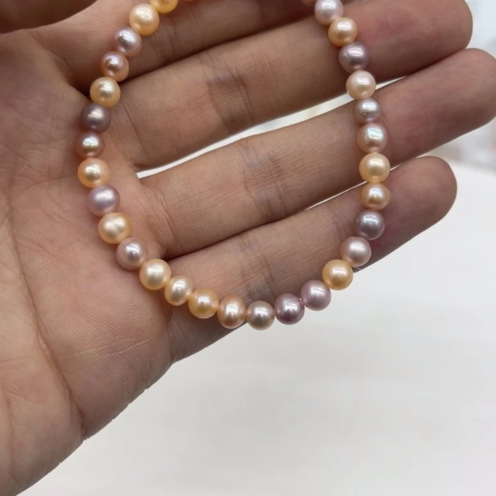 颈饰未镶嵌淡水珍珠001088