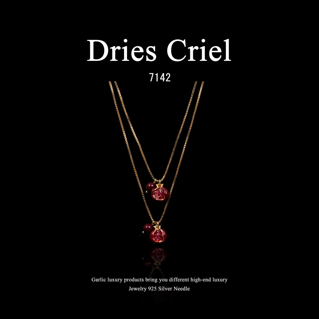 Dries Criel项链~7142（41+5cm）