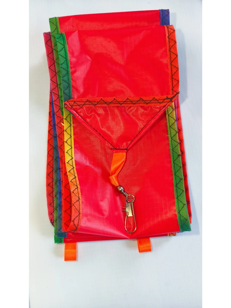 高端伞布风筝尾巴设计独特布料高端适合各种风筝挂配咏春风筝尾巴