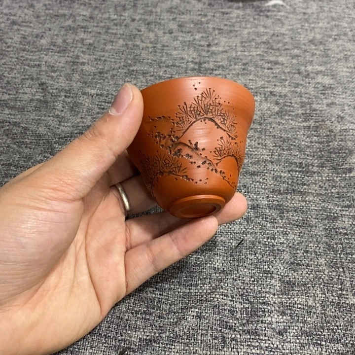 紫砂茶杯非常漂亮好看的花瓶