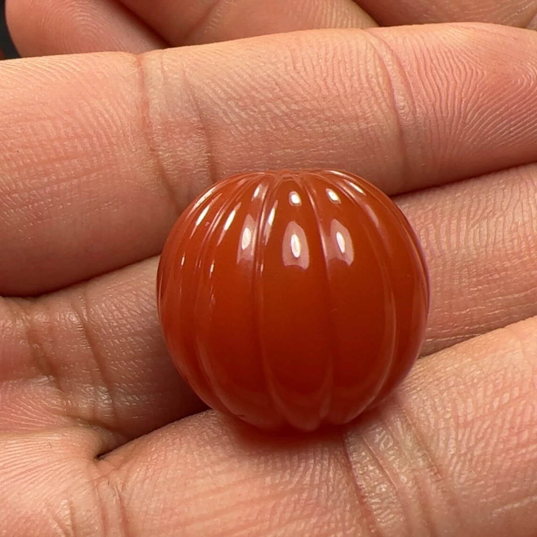 南红玛瑙珠子未镶嵌