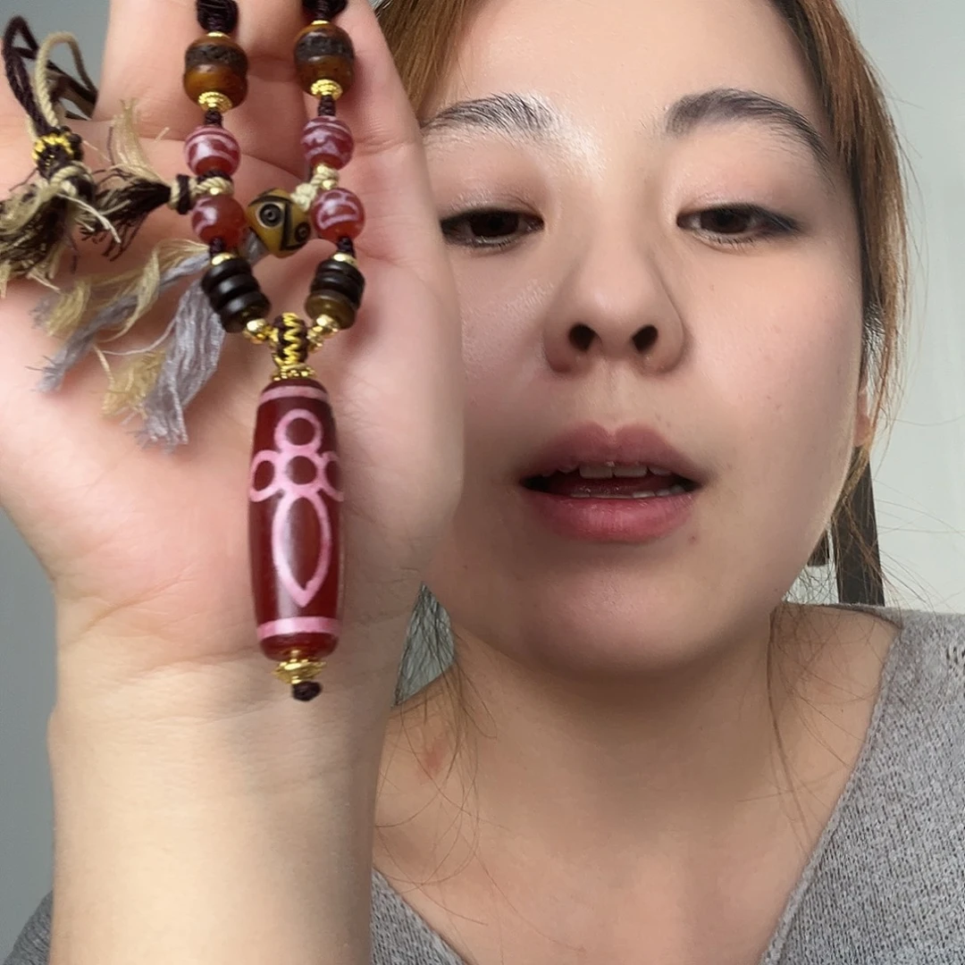 玛瑙/玉髓合金颈饰