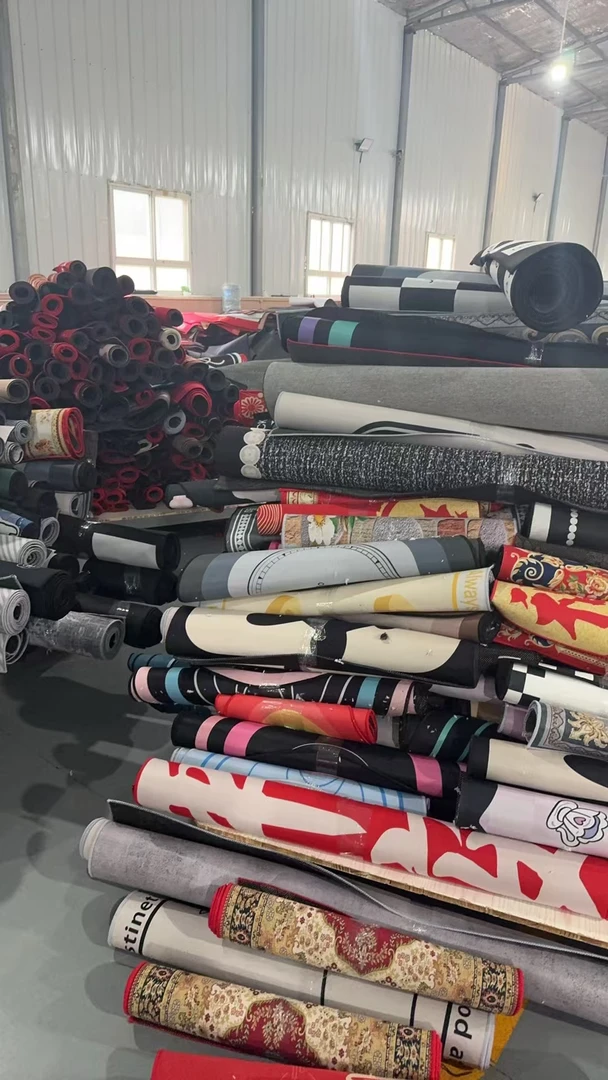 【出口孤品尾单】编码83-204家用客厅地毯地垫卡通简约全清