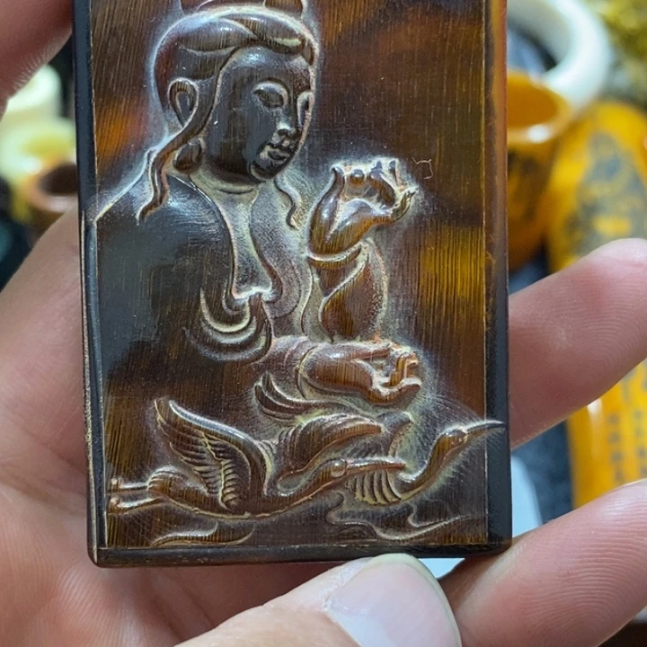 滴血莲花菩提吊坠
