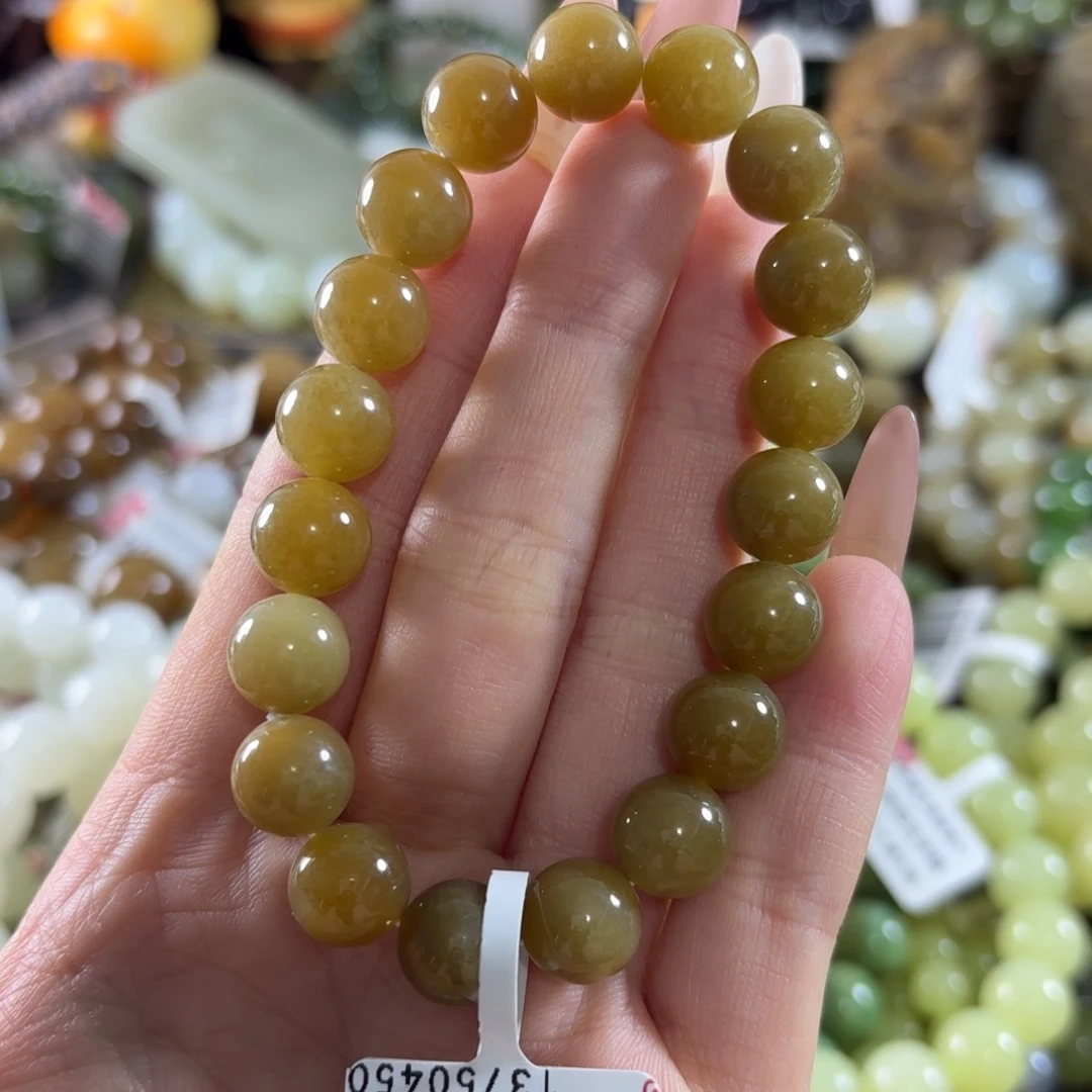 和田玉未镶嵌手链22