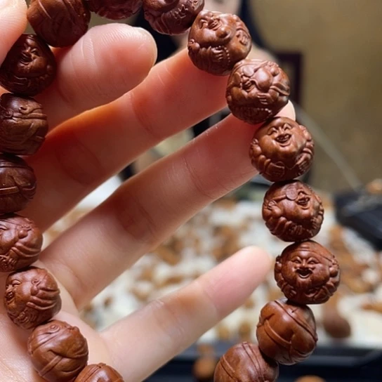 手串/手链橄榄核龙纹桃核 财迷