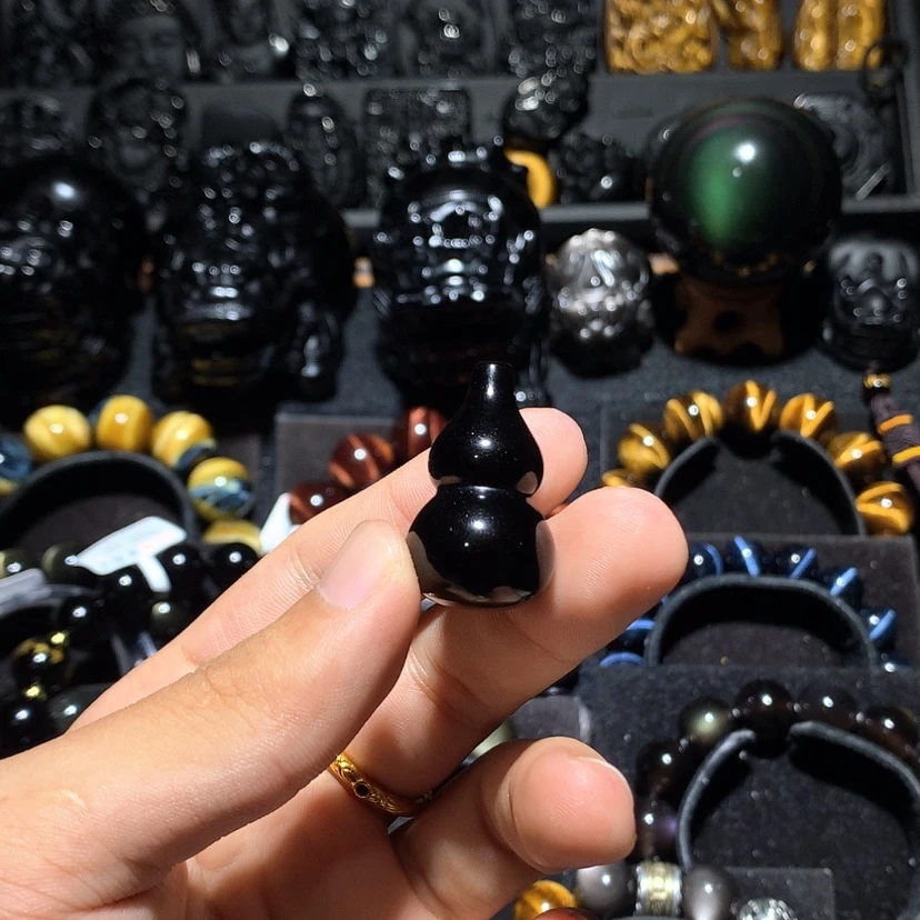 【闪购商品】未镶嵌黑曜岩颈饰