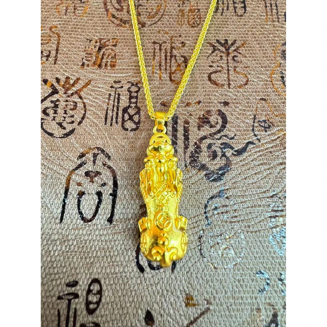 金红阁【徐总补贴】新款精美钱币大貔貅吊坠【SPCD67】