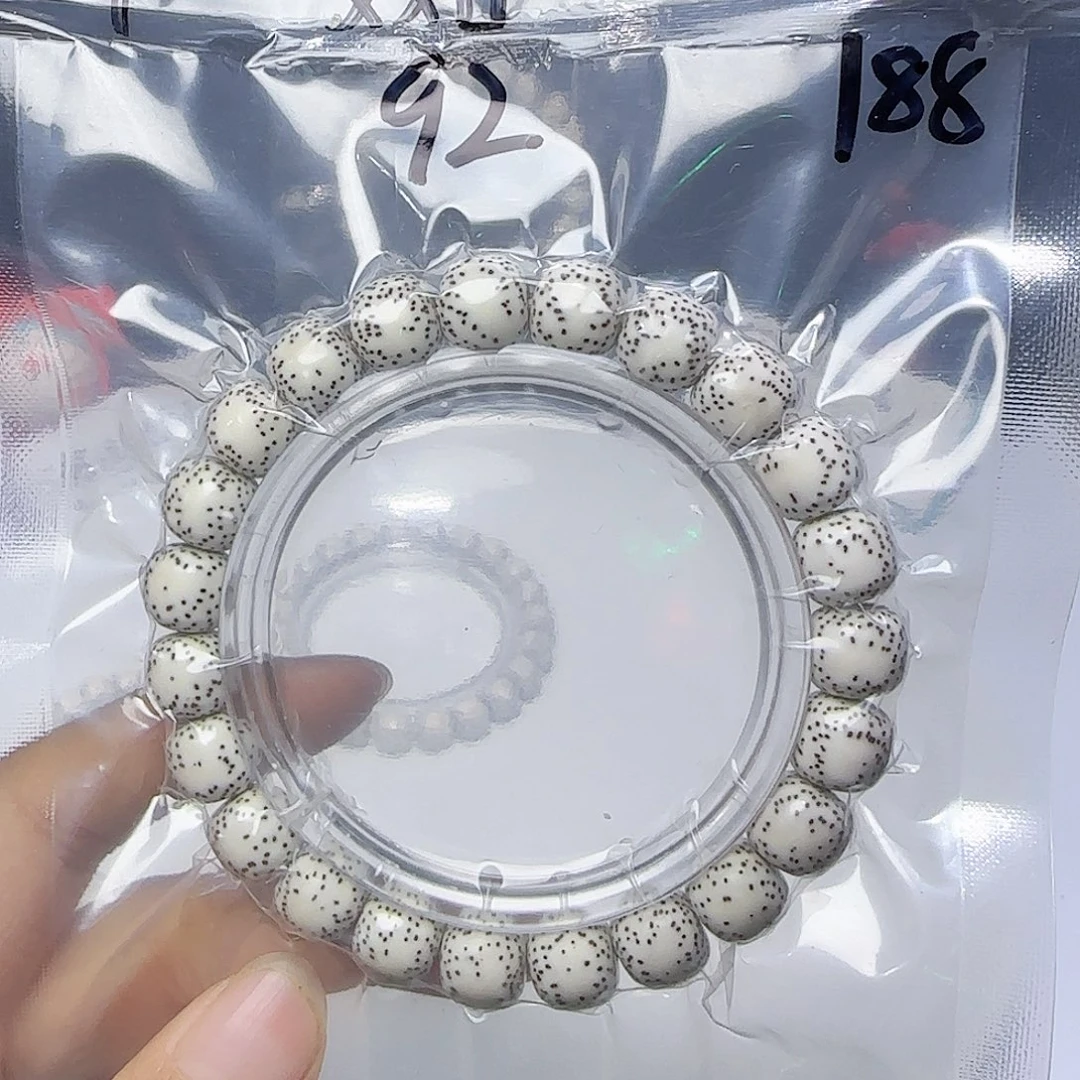 星月菩提手串清*卡10双留白92