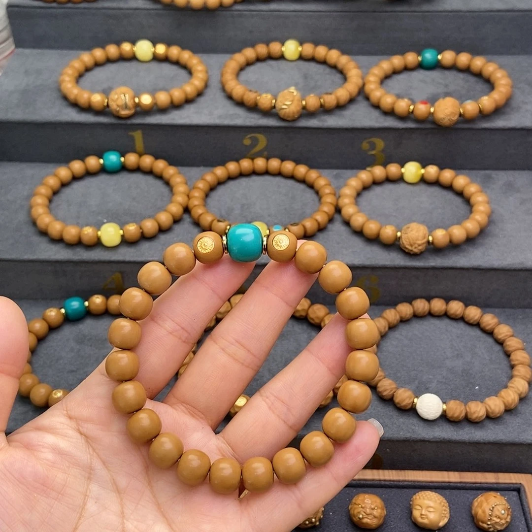 猴头核桃手串猴头核桃手串2标配饰个别油点介意勿拍