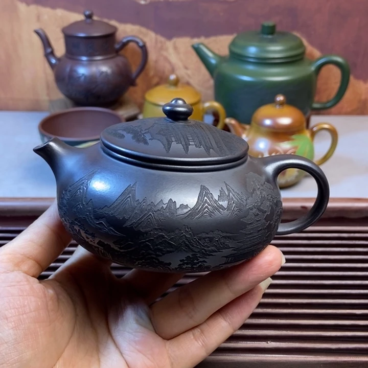 茶壶紫砂紫砂全手工