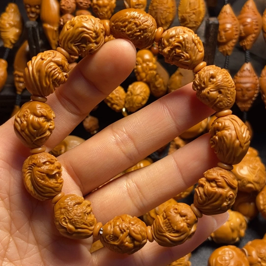 【闪购商品】手串/手链橄榄核凌**头生肖恶僧