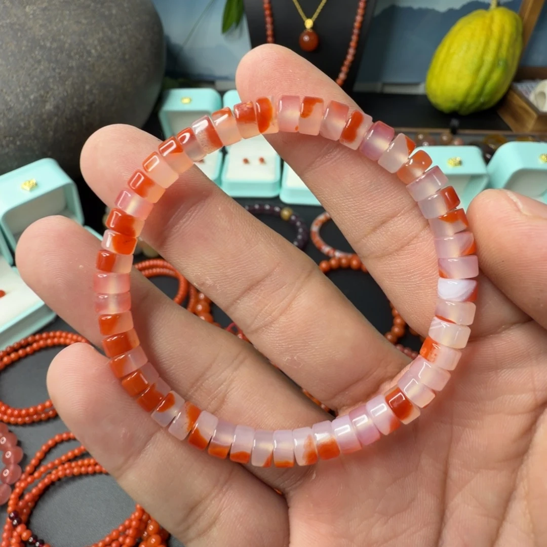 南红玛瑙未镶嵌单圈