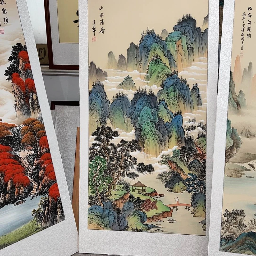 木***森国画手绘保证假一罚万