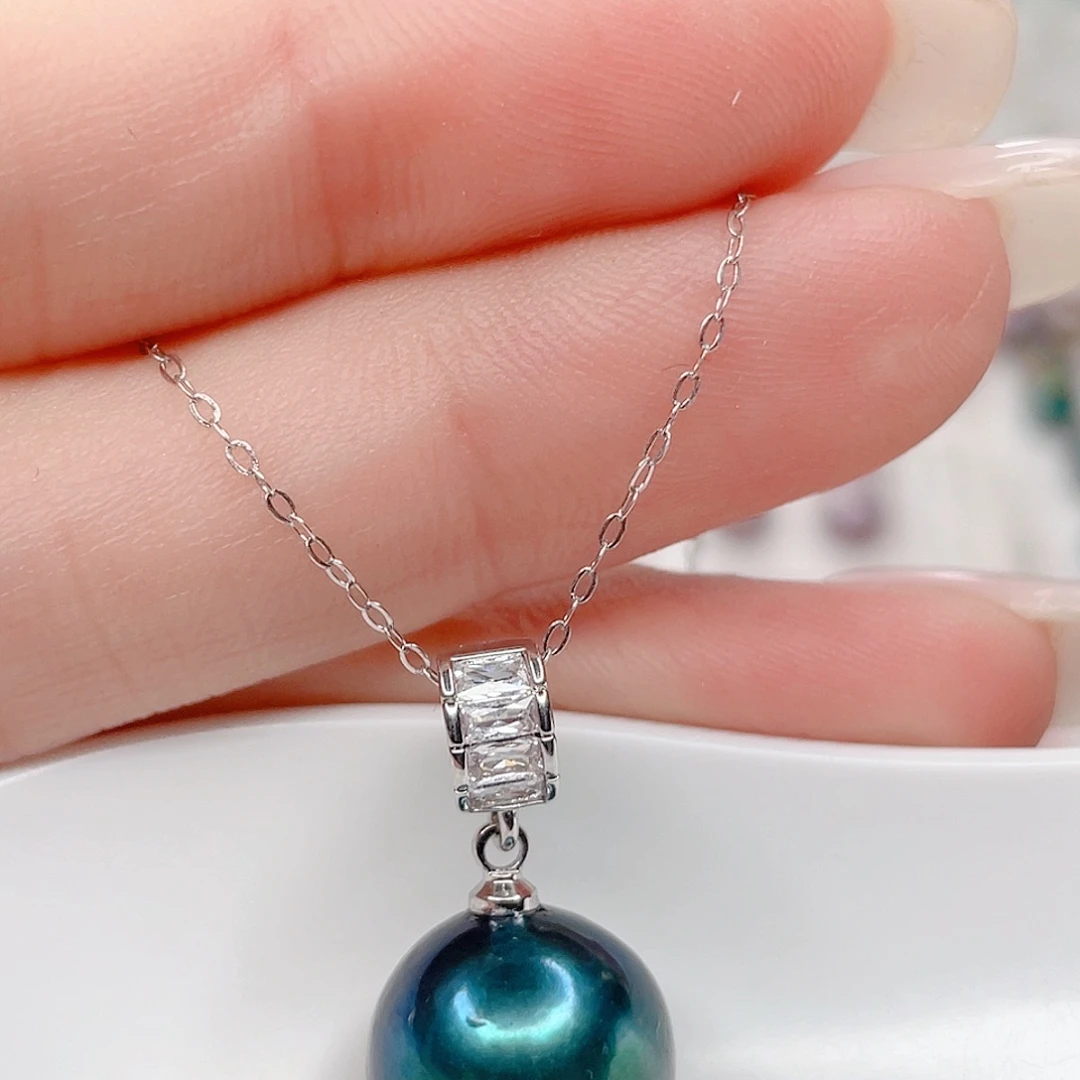 淡水珍珠吊坠(赠链)合金