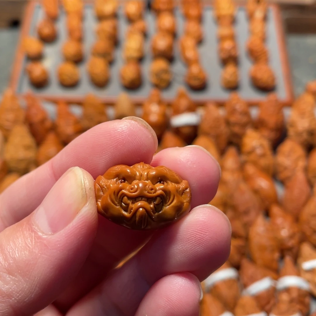 手串/手链橄榄核吞金兽顶珠