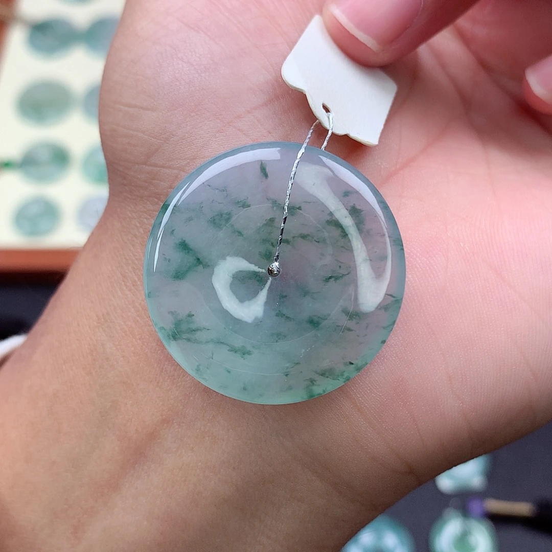 颈饰未镶嵌翡翠46 尺寸31.4-5.2