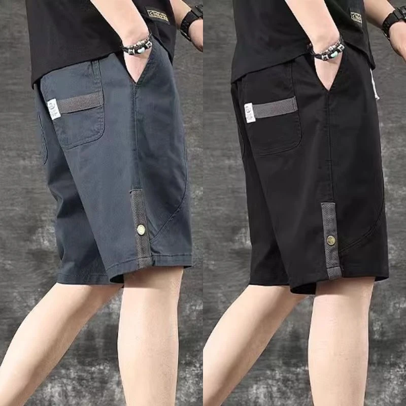 工装短裤男士五分裤夏季潮牌5分休闲男裤宽松大码裤子男2025新款