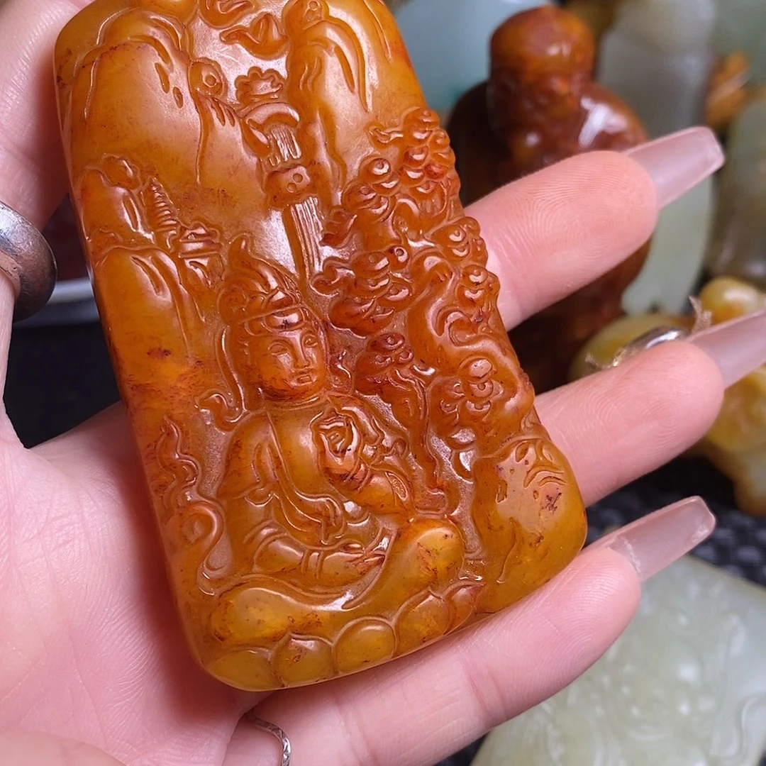 岫岩老玉（透闪石质玉）未镶嵌珠宝奇石