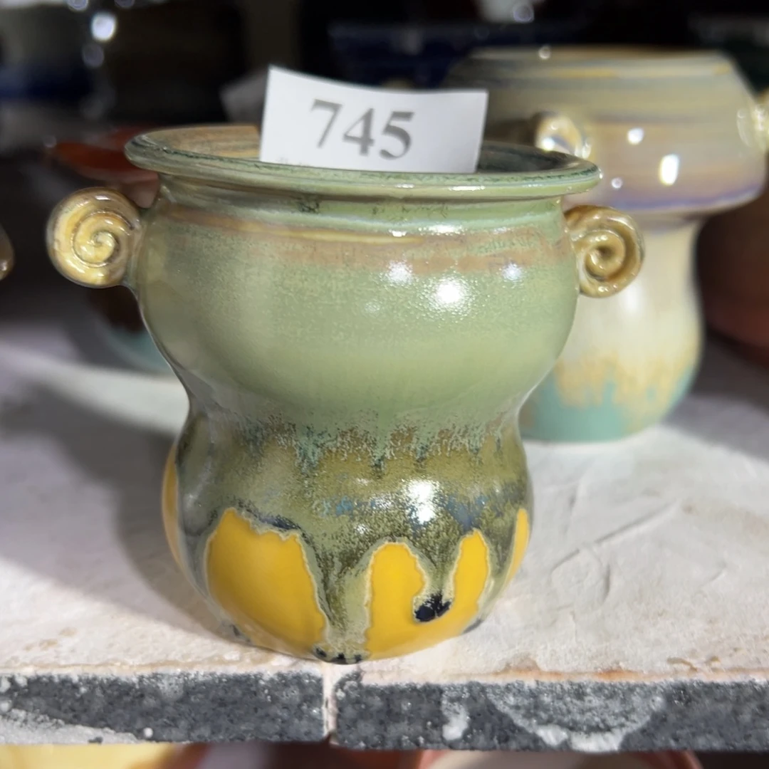 红陶景德镇手工花盆