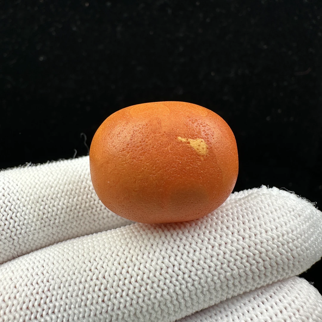 Y5876天然原矿蜜蜡老蜡桶珠20x24mm6克抖音基地质检发货