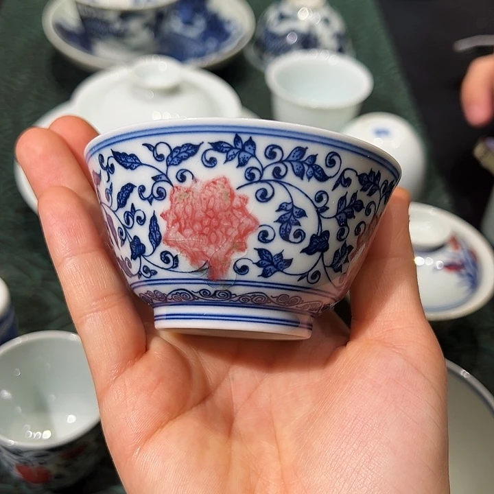 微瑕臻玉古坊原矿孔雀石釉里红