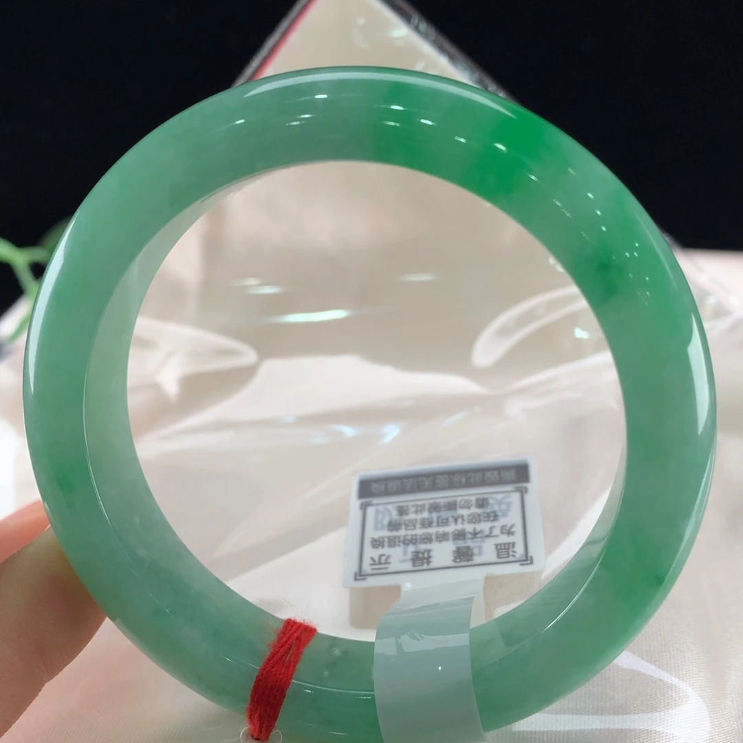 翡翠未镶嵌手镯2078