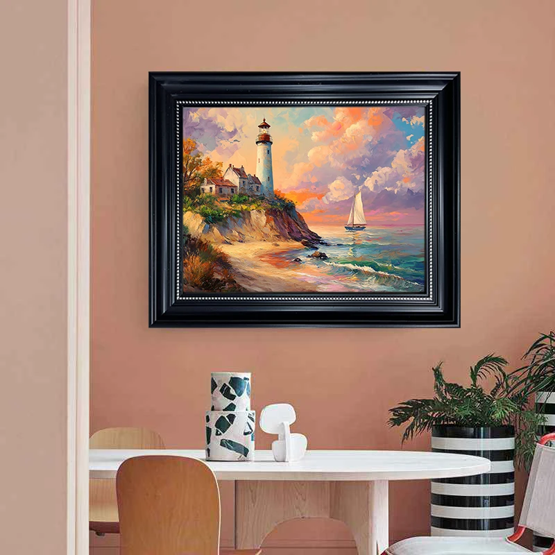 现代新古典装饰画电表箱DBX-2