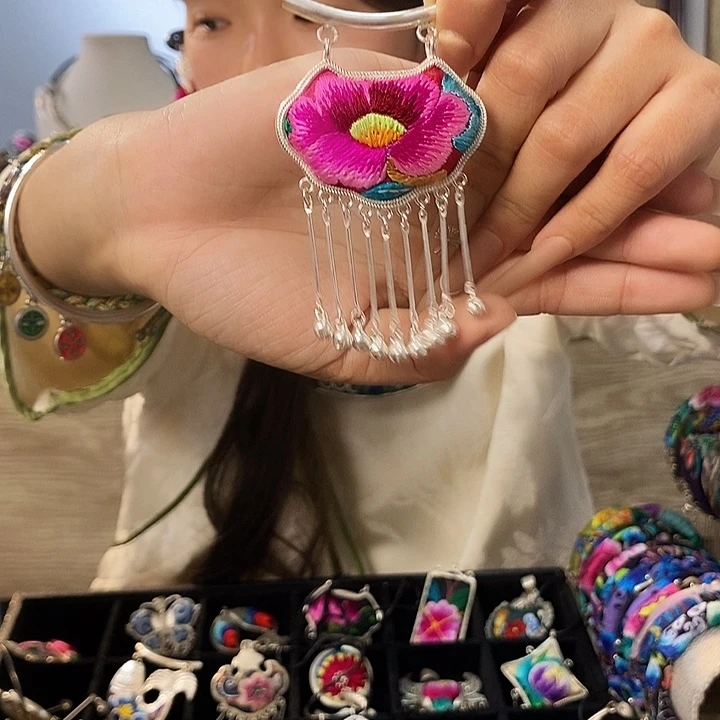 纯铜花岗石纯铜锡合金吊坠