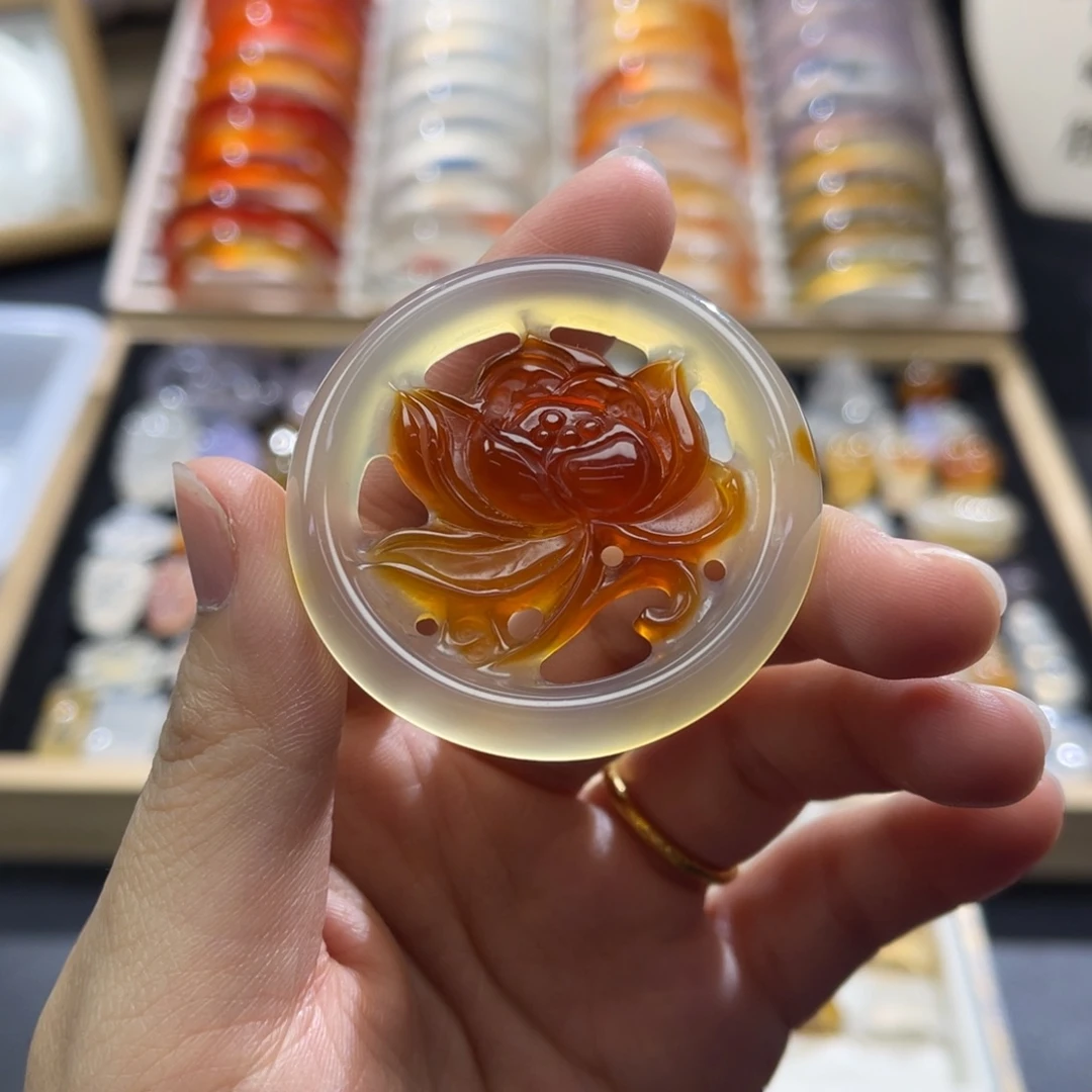 玛瑙/玉髓未镶嵌颈饰