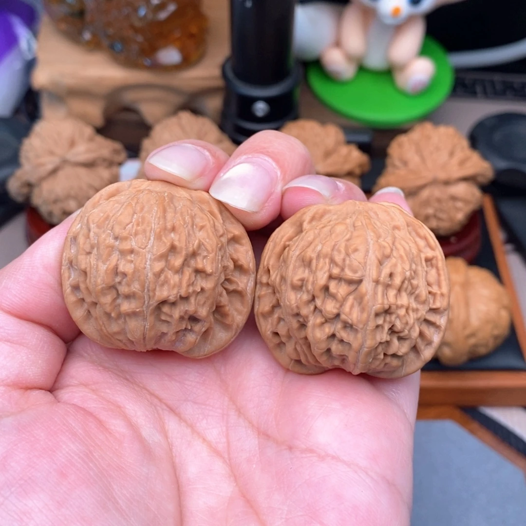把件文玩核桃磨盘36全品