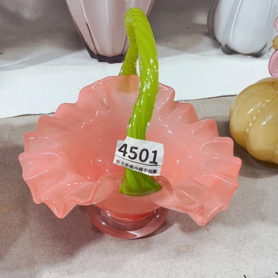 提篮4501 家悦美居琉璃摆件