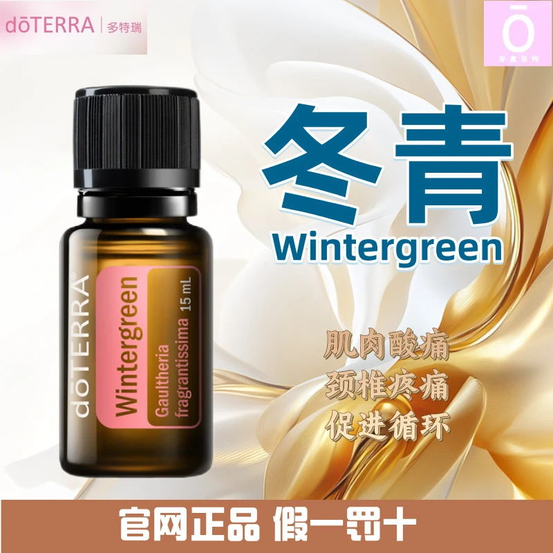 多特瑞冬青精油 官网正品 身体颈椎护理持久保湿刮痧舒缓开背