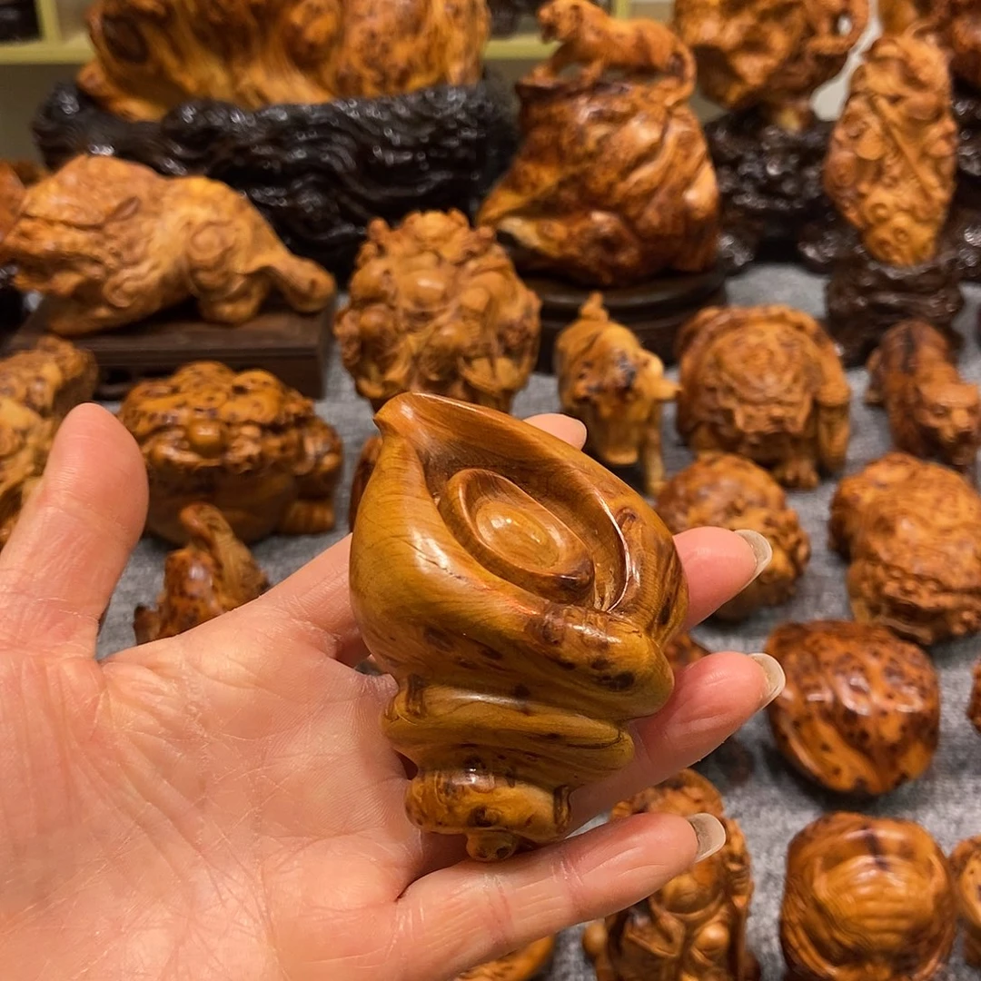 木崖柏陈化手把海螺