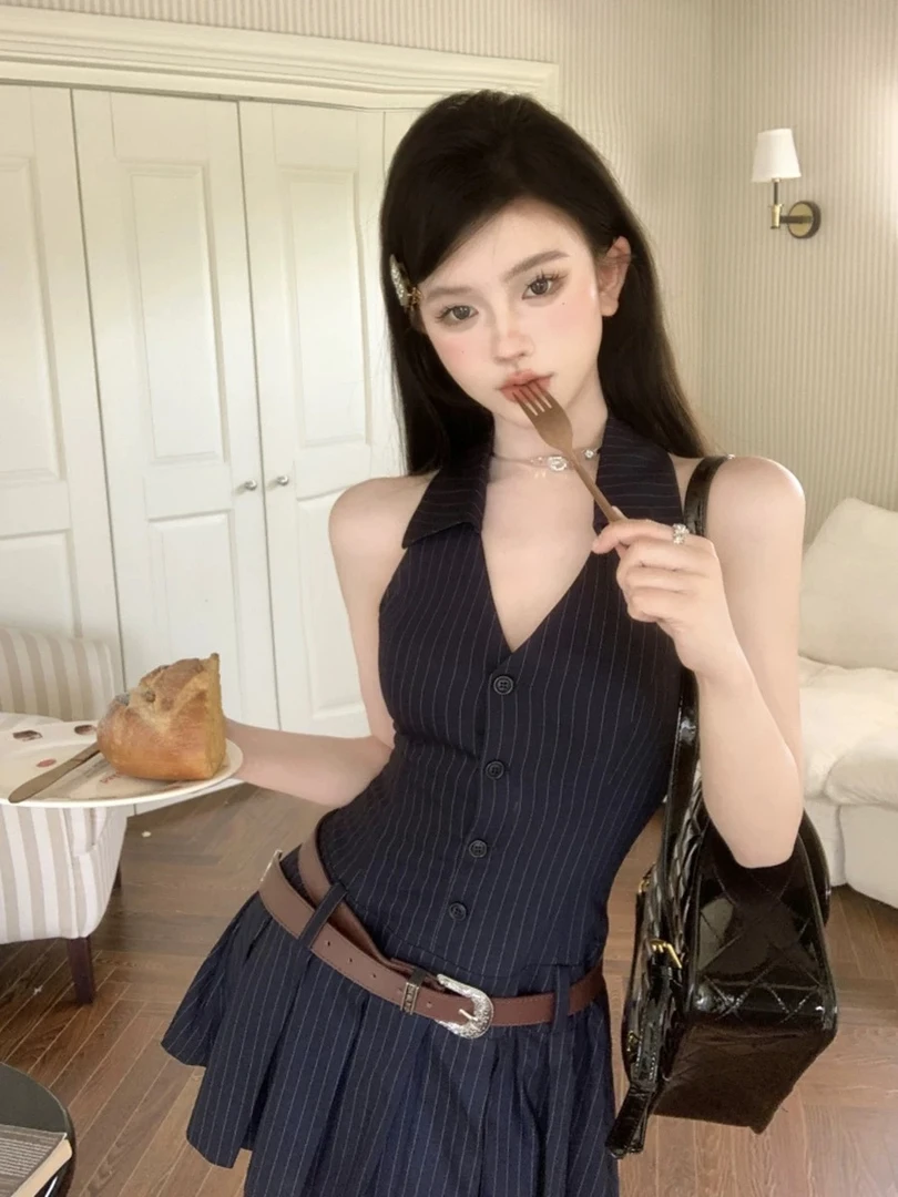 方糯糯家孤品套装女装【N退O换】纯欲甜辣气质显瘦