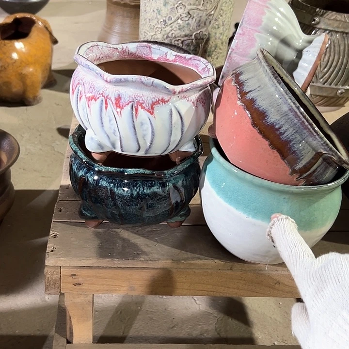 紫砂花盆花盆花盆