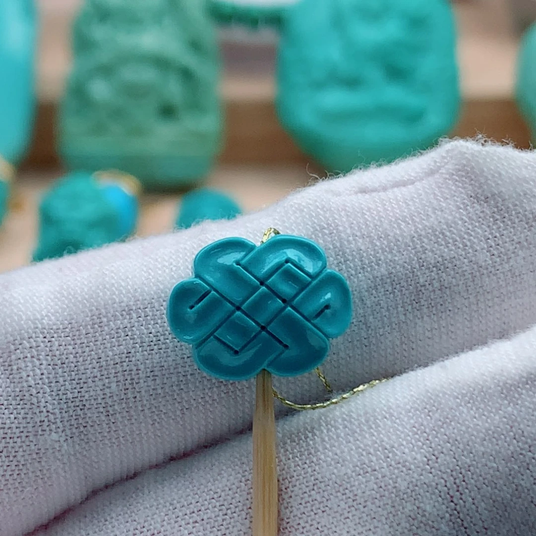 绿松石未镶嵌配饰
