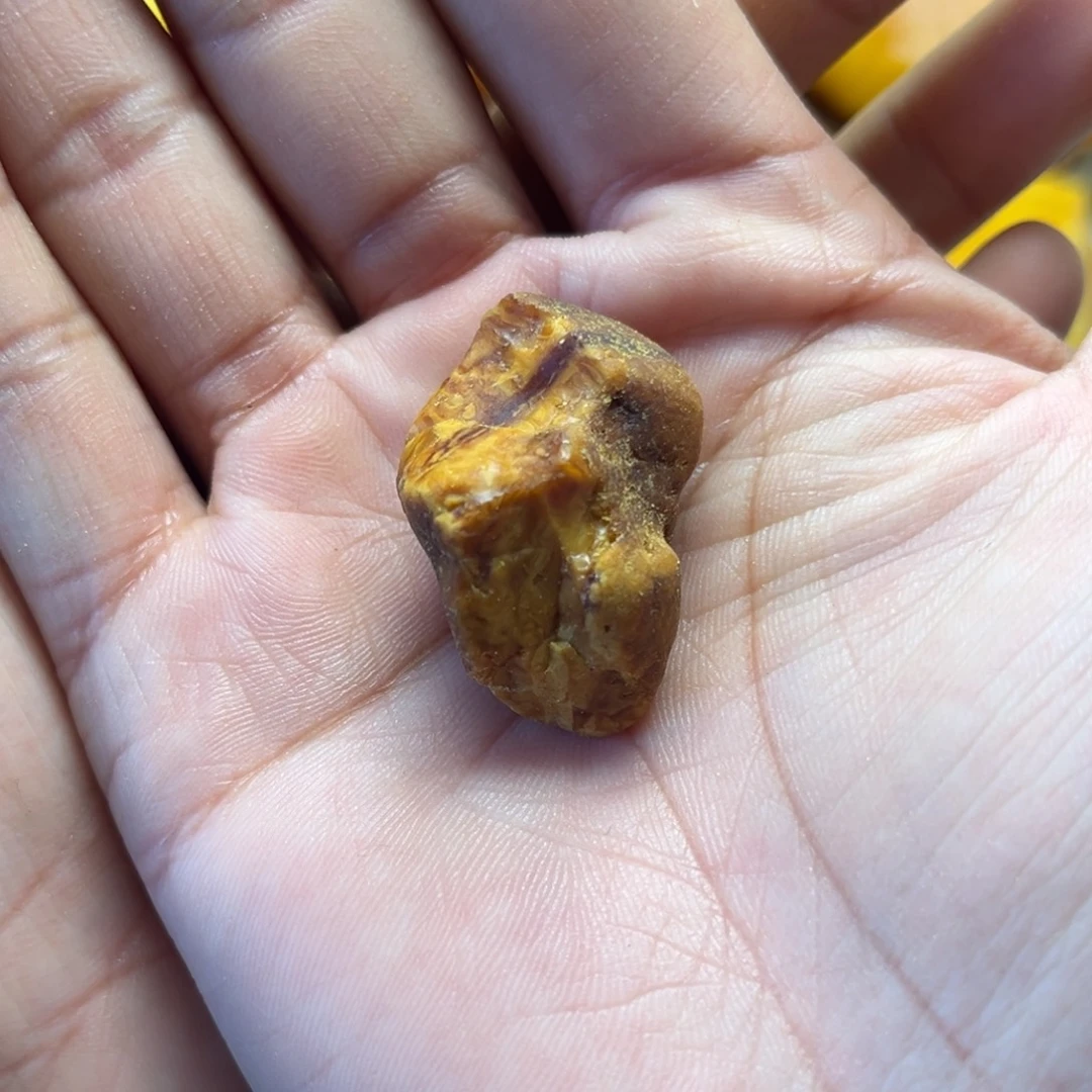 r***m定制琥珀未镶嵌蜜蜡定制三通