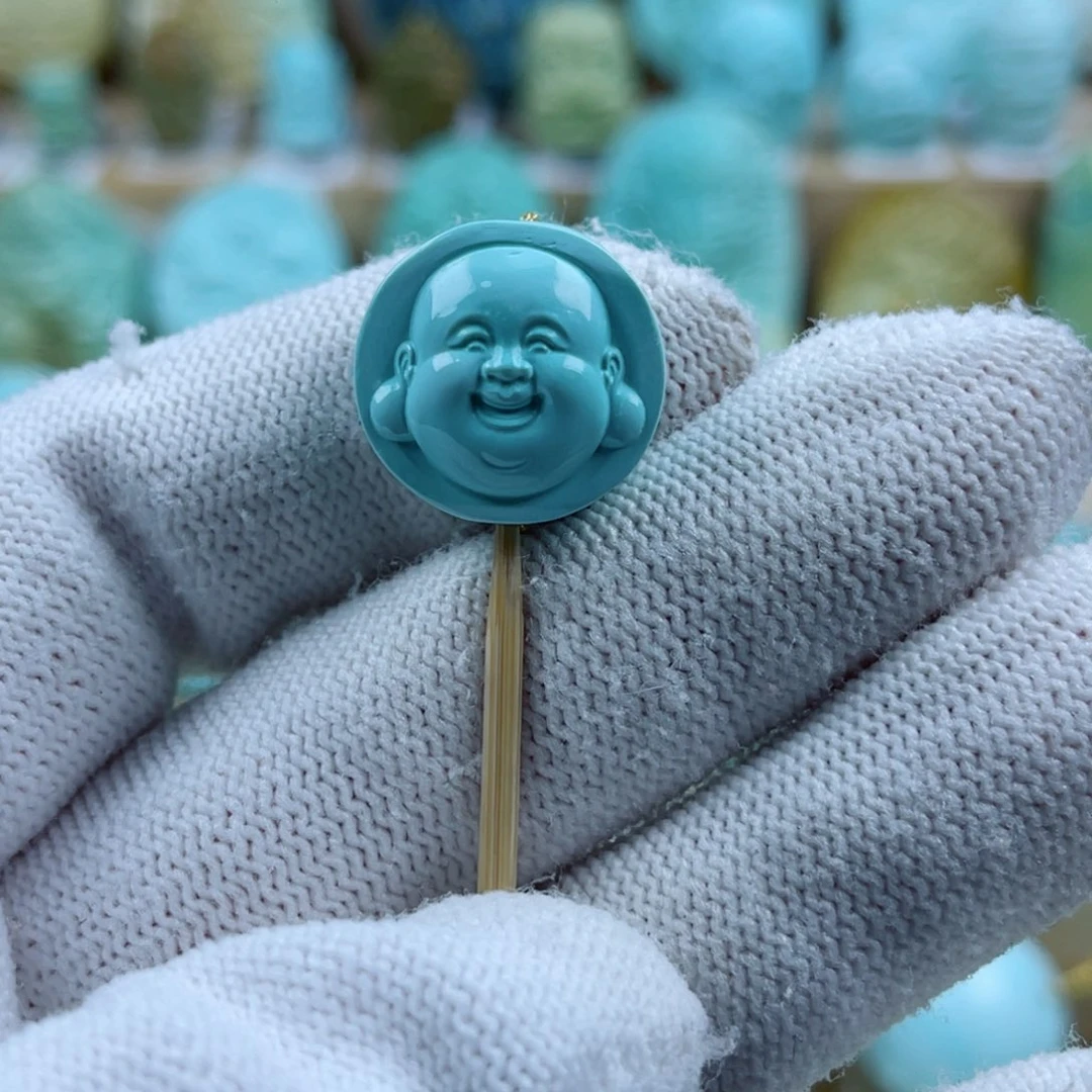 绿松石未镶嵌珠宝奇石