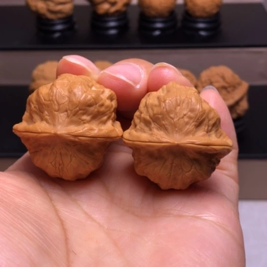 文玩核桃把件芭蕉扇14