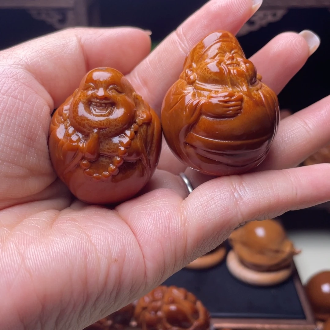 吊坠橄榄核财迷手球3.5