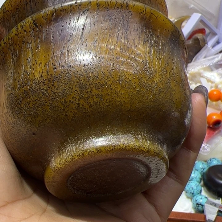 大果紫檀（缅甸花梨）特大黄西方碗