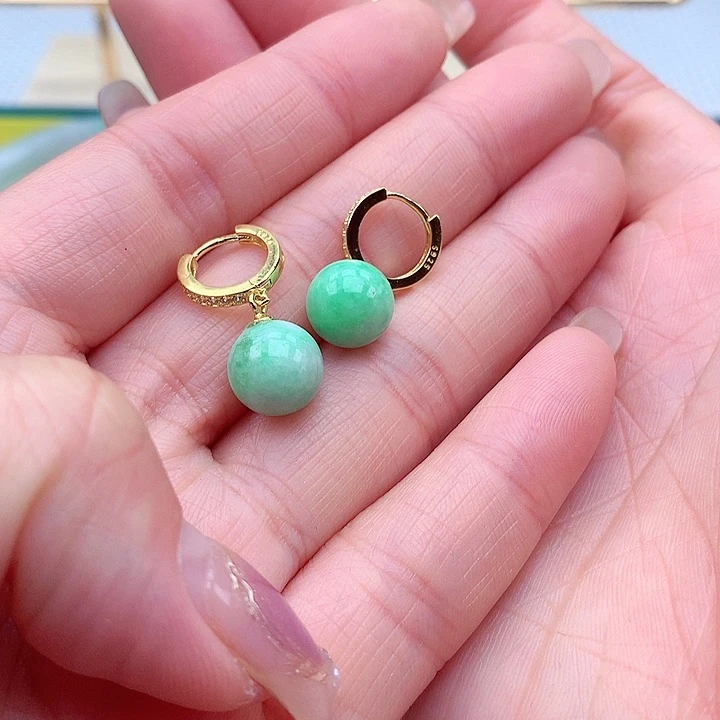 翡翠颈饰银S925镶嵌翡翠