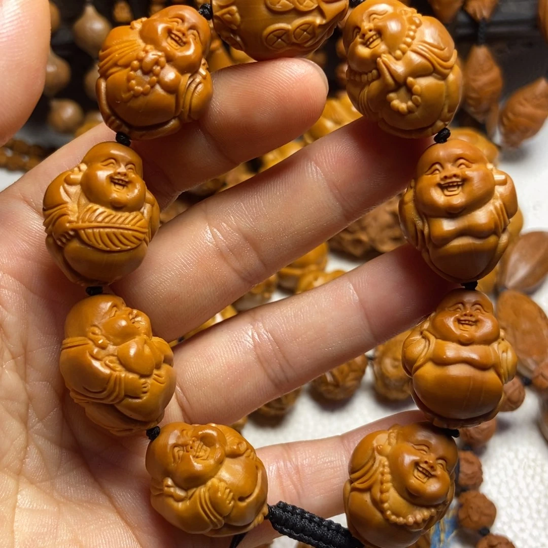 【闪购商品】手串/手链橄榄核八大弥勒