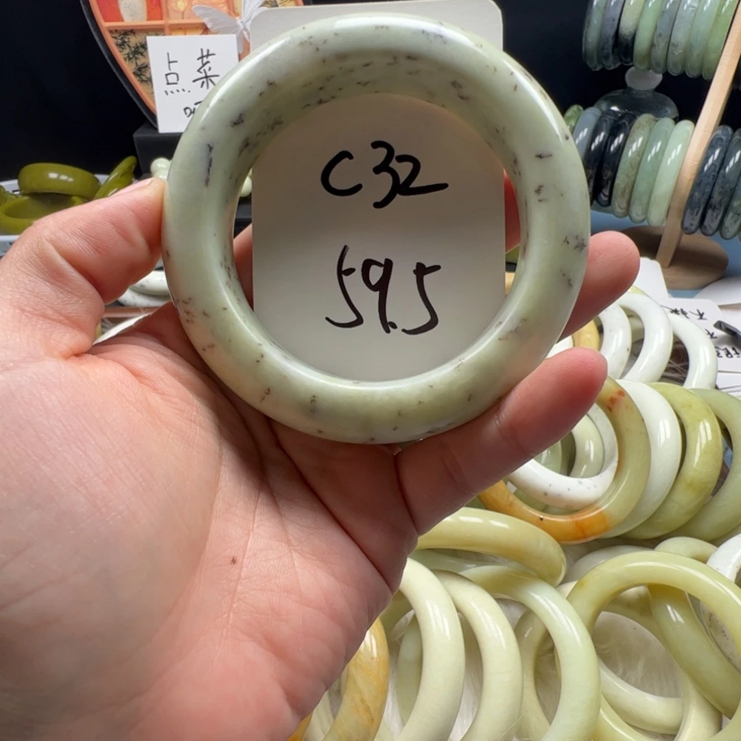 蛇纹石玉合金手镯